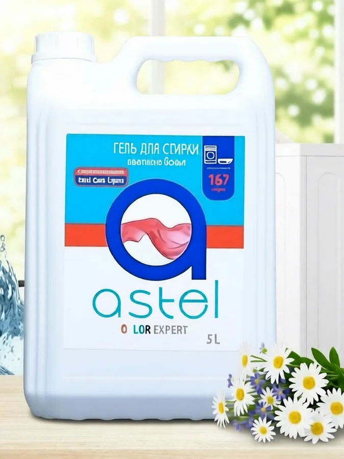 ASTEL Color Expert - Гель для стирки, 5 Литров