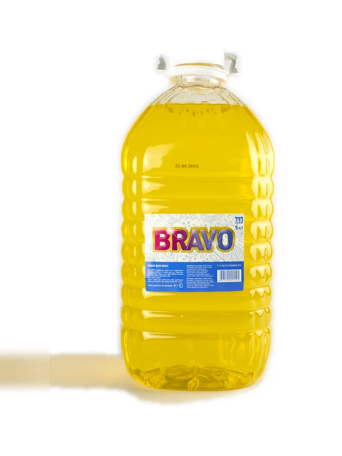 BRAVO лимон мыло для рук, 5 л